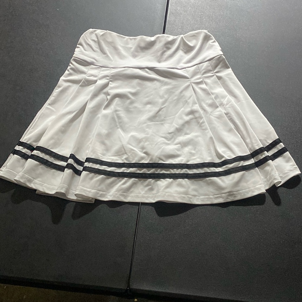 Pinspark High Waist Pleated Tennis Skirt